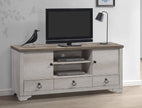 B3050-7 MUEBLE TV PATTERSON BLANCO