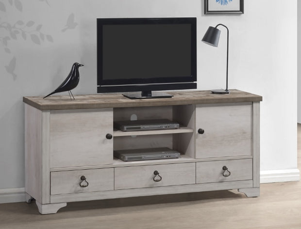 B3050-7 MUEBLE TV PATTERSON BLANCO