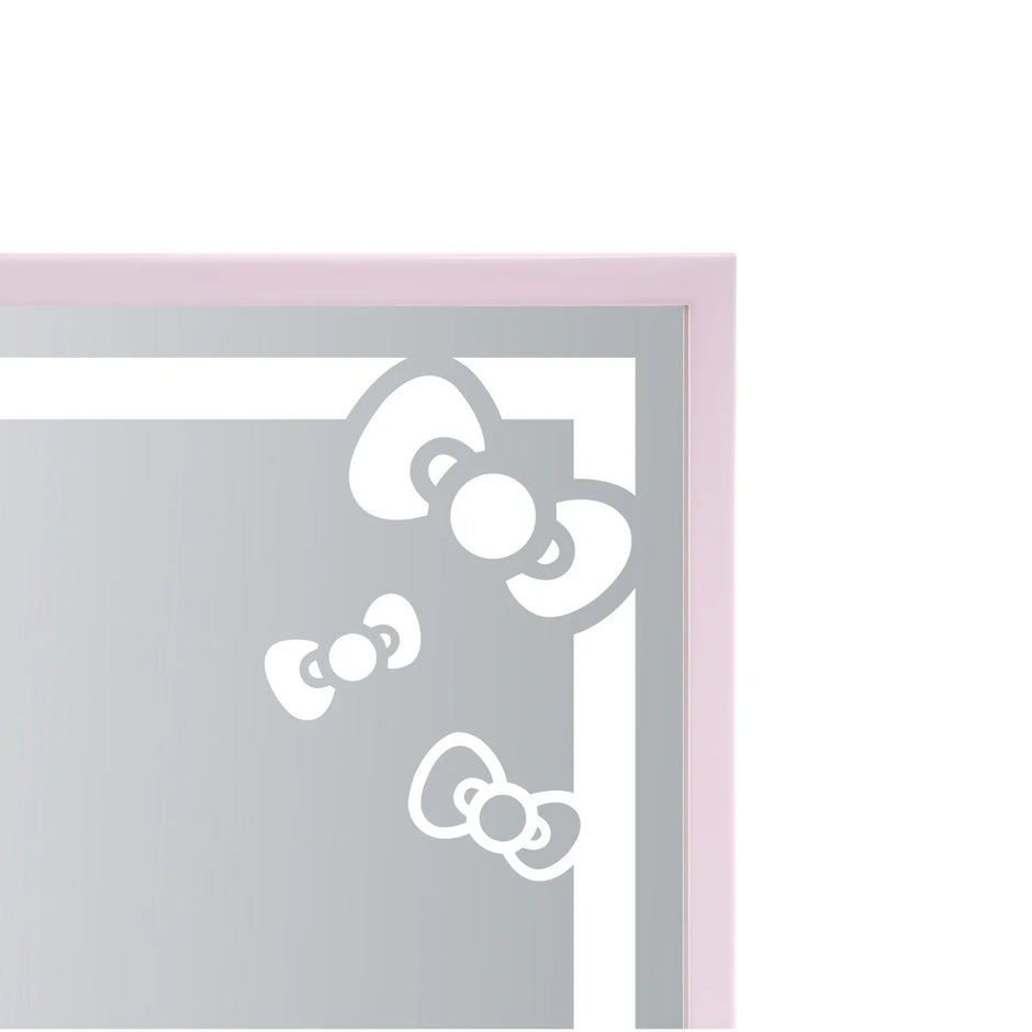 Espejo de maquillaje LED tricolor 