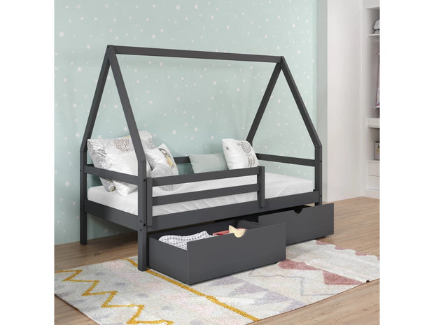 Cama tipo casa con estructura en A 2310-TDG 