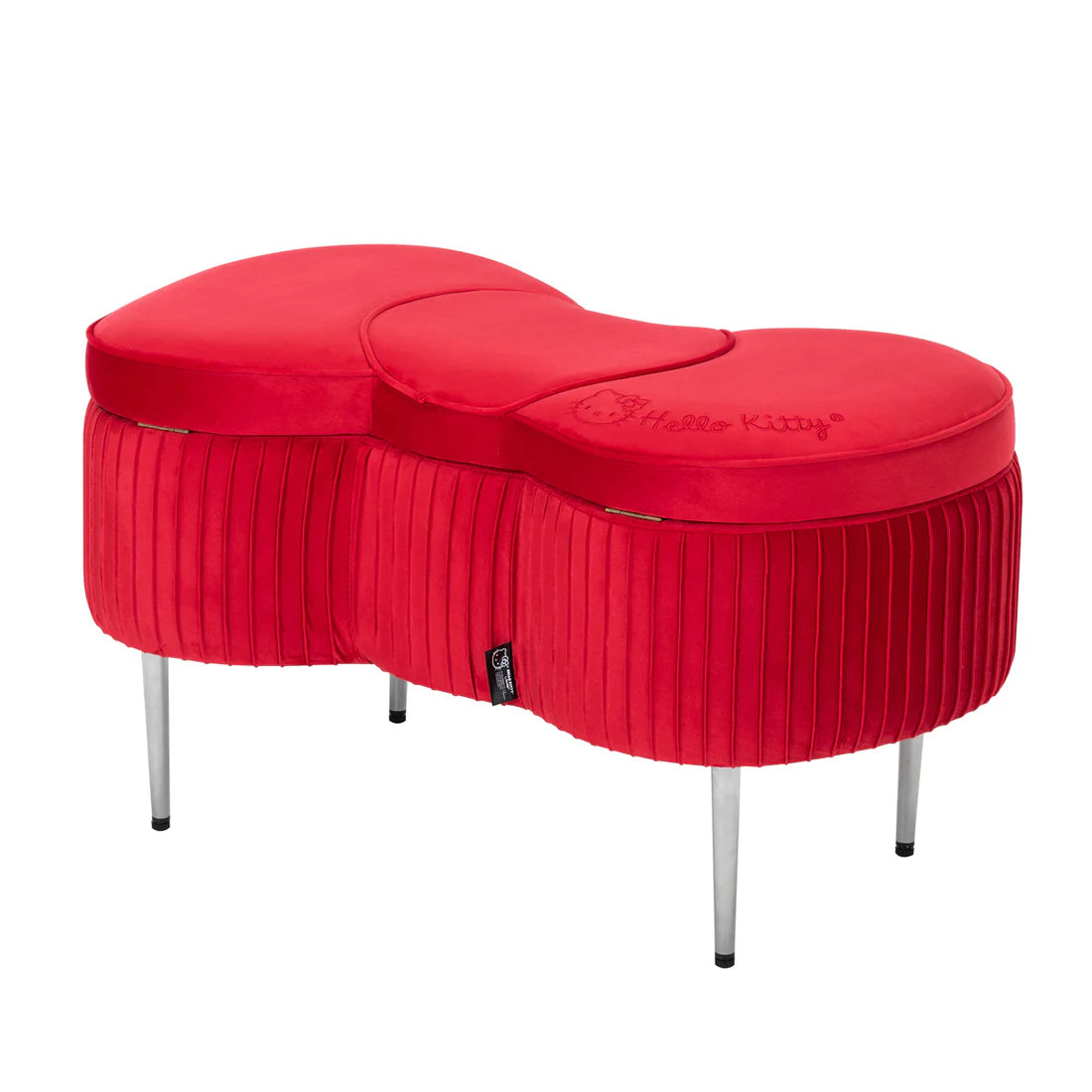 Banco de almacenamiento con lazo de Hello Kitty