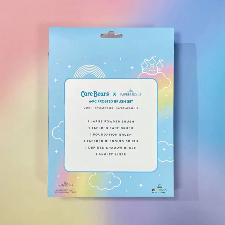 Juego de 6 pinceles Care Bears Frosted