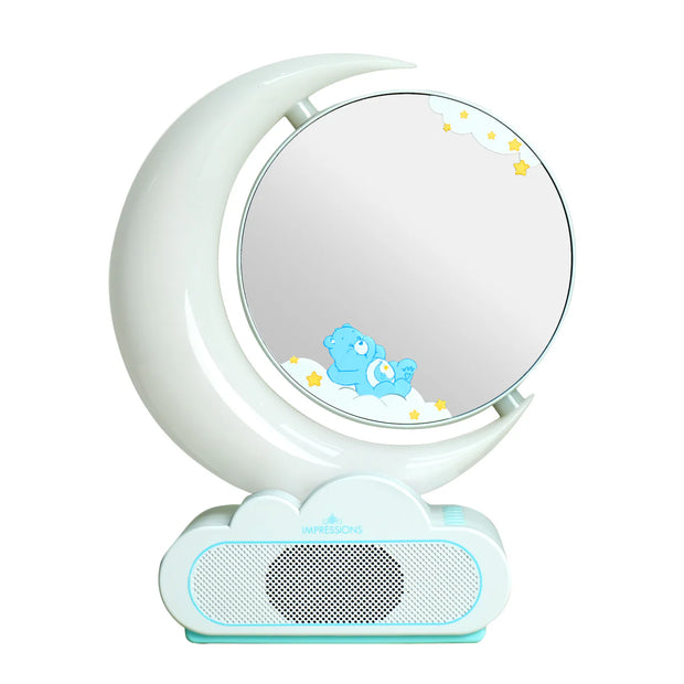Lámpara de luna RGB con espejo de maquillaje y altavoz Bluetooth de los Osos Cariñositos