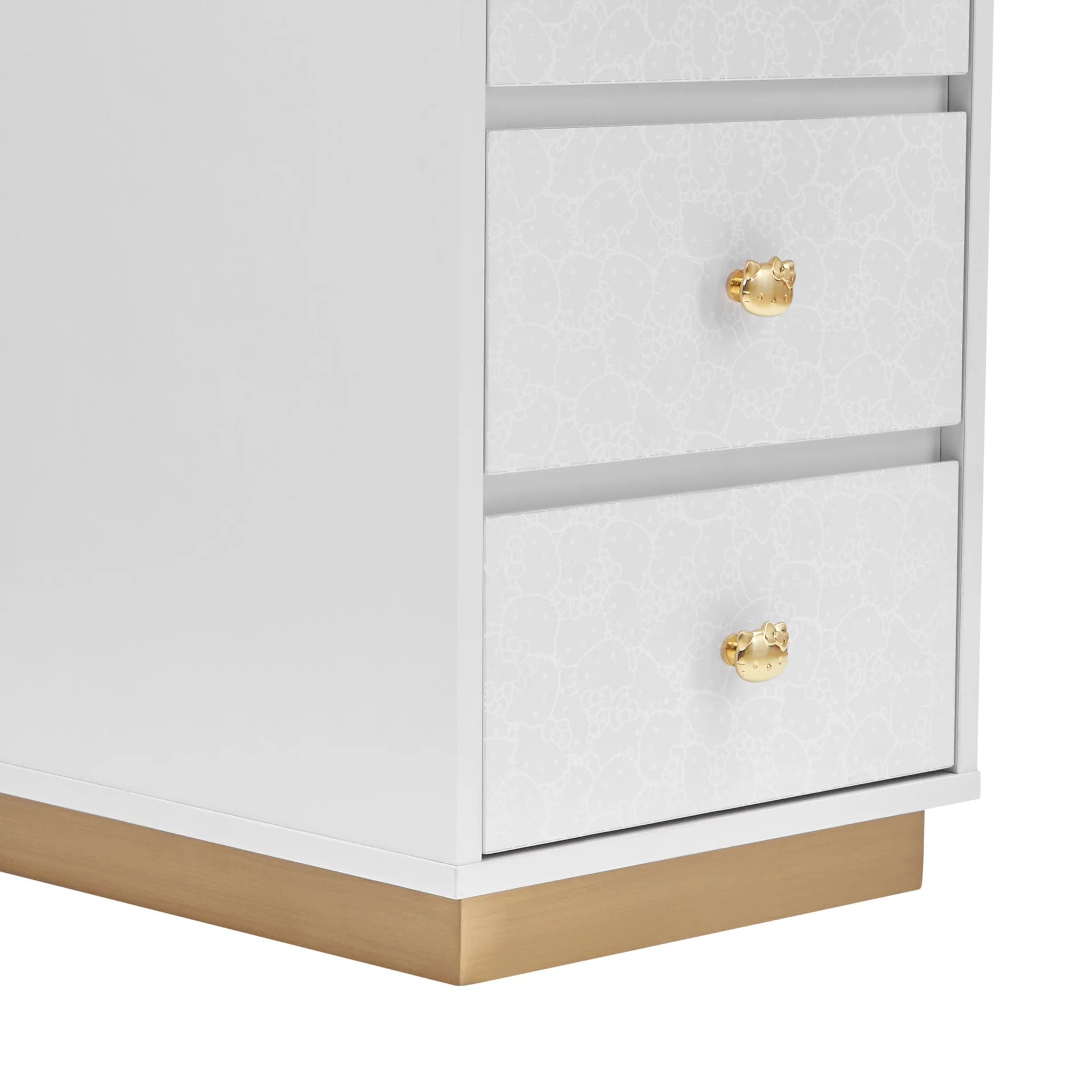 Mueble de almacenamiento para maquillaje de 6 cajones SlayStation de Hello Kitty