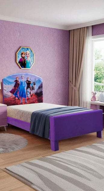 Frozen Purple Bed