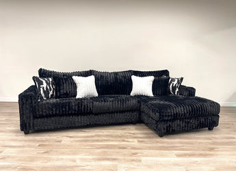 9500 BLACK SECTIONAL