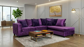 S325 Kora Purple Sectional