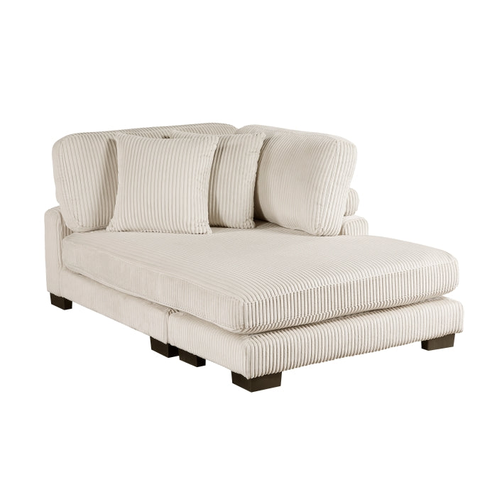 8555 SECCIONAL MODULAR DE 4 PIEZAS CON CHAISE REVERSIBLE