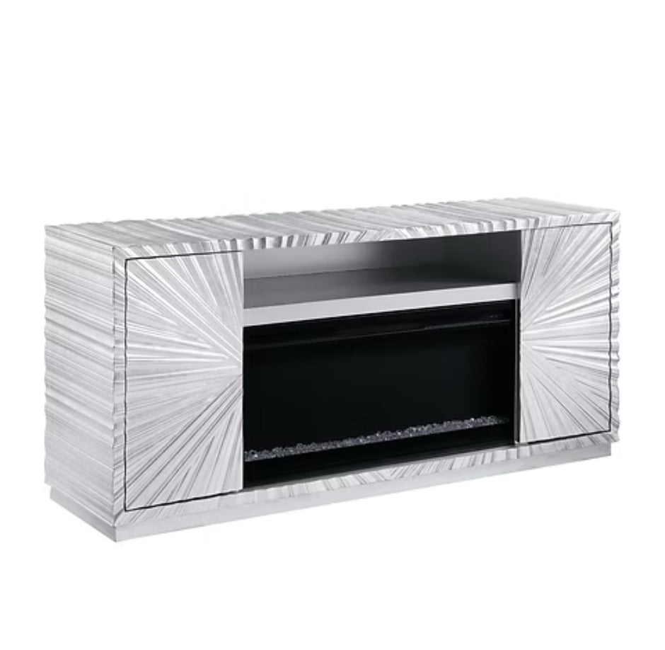 Chimenea Selene Silver Leaf A-F06