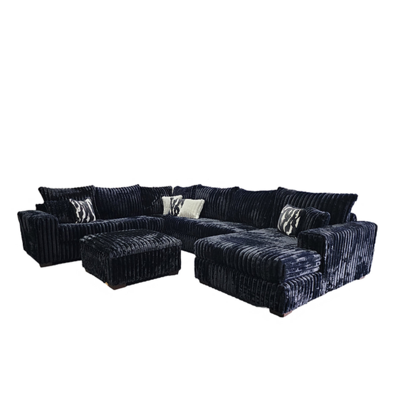 Texas Black Sectional