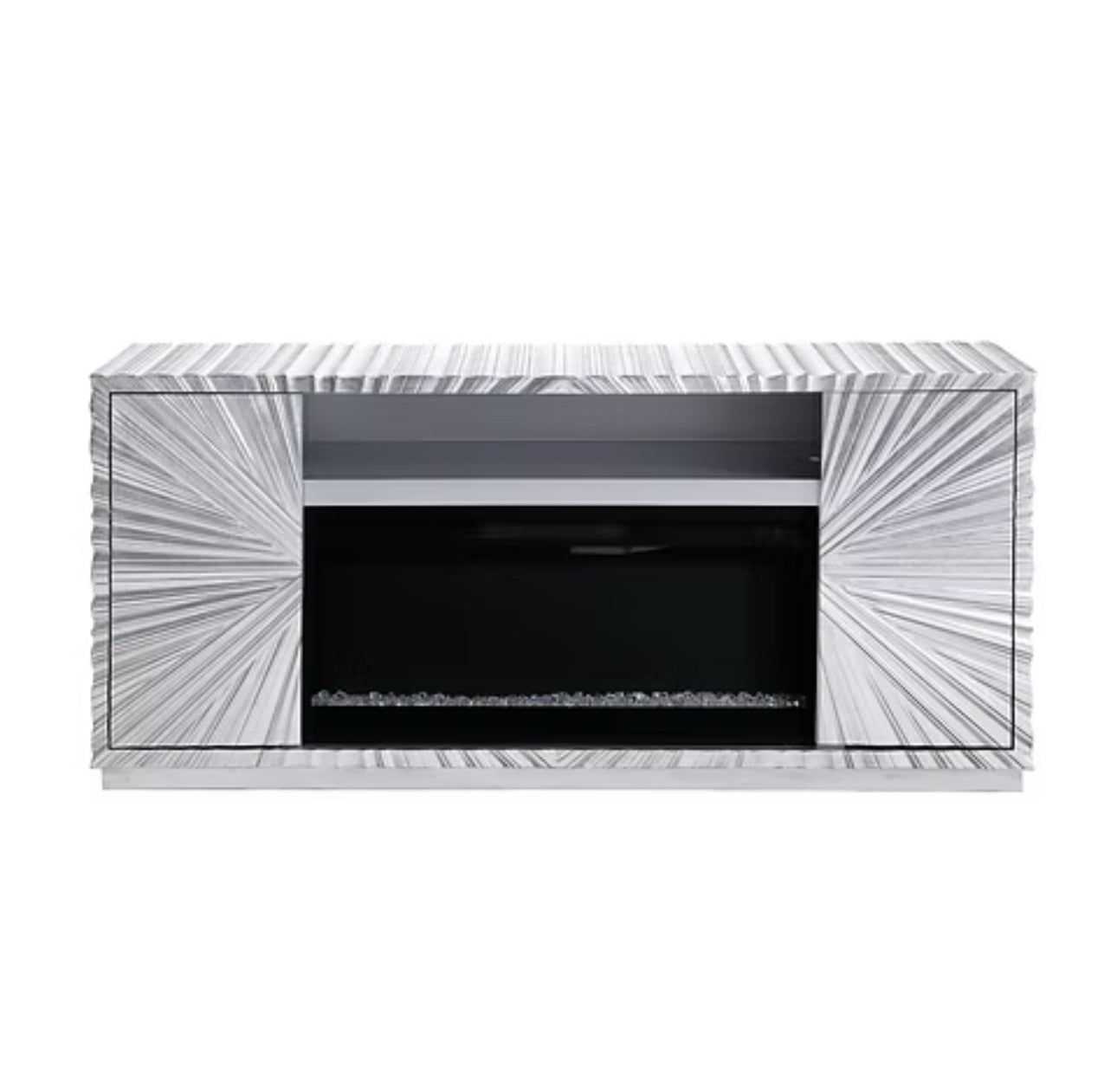 Chimenea Selene Silver Leaf A-F06