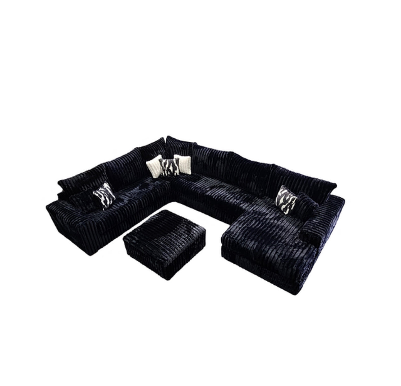 Texas Black Sectional