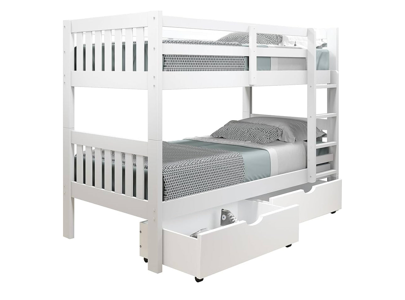 1010-3TTW Litera Mission Twin/Twin con cajones 