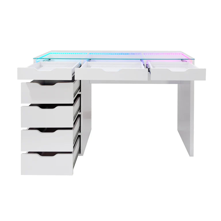 Tocador SlayStation® Kendall con luz RGB