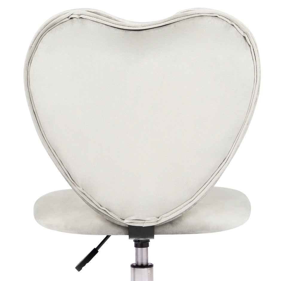 HEART SWIVEL VANITY CHAIR