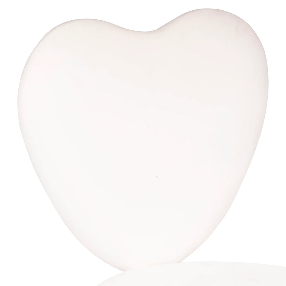 HEART SWIVEL VANITY CHAIR