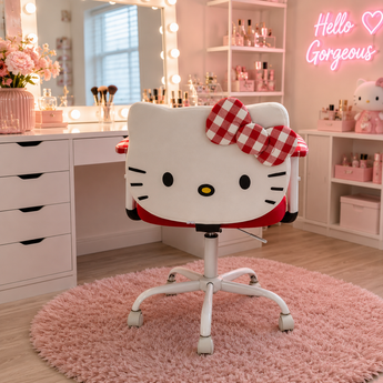 Hello Kitty Swivel Vanity Chair w/ Armrest