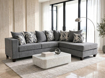 110 Charcoal Sectional
