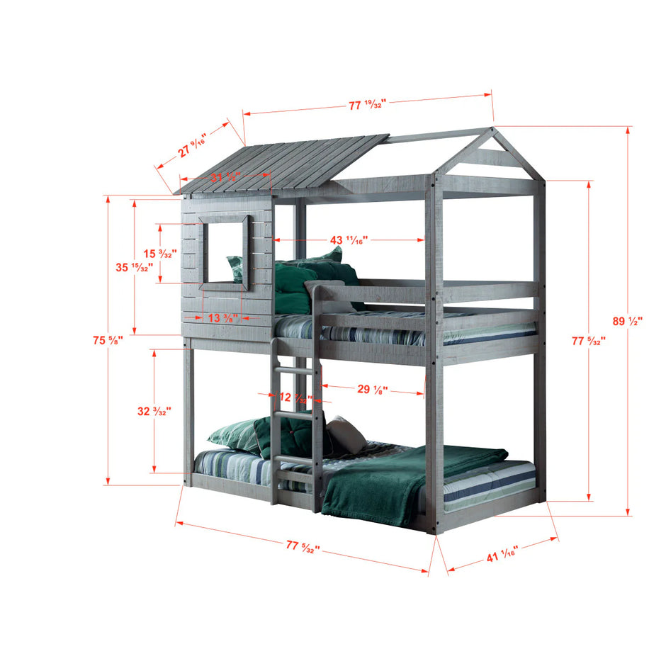 1370-TTLG_1370-DB/DP Deer Blind Bunk Loft With Tent Kit