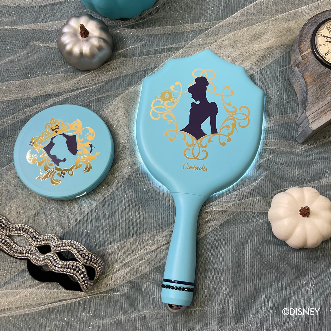 Cinderella LED Handheld Makeup Mirror With Standing Base