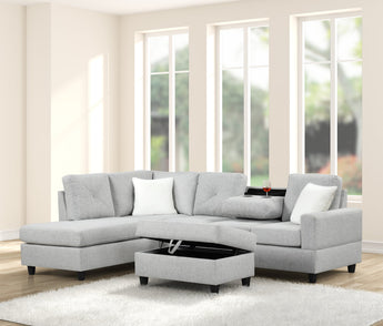 Rocket Sectional & Ottoman