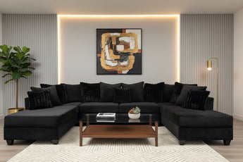 411 Double Chaise Sectional