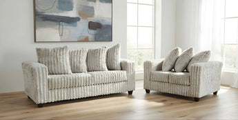 S300 Gia Sliver  Sofa & Loveseat Set