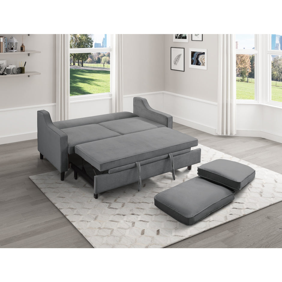 9428DG-3CL Sofá cama gris