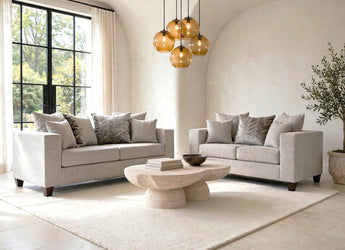 110 Dove Sofá y Loveseat