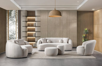 Bonita Velvet Sofa 91" & Loveseat 81"