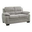 9333 Sofá Holleman Gris + Loveseat