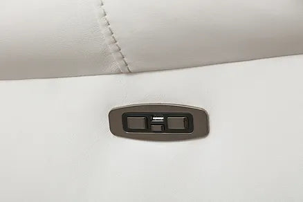 S2020 Juego de sillones reclinables blancos Party Time