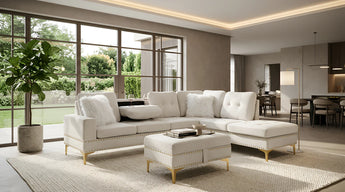 Joy II Sectional & Ottoman