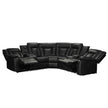 Sillón reclinable seccional Splendor SH8896BLK