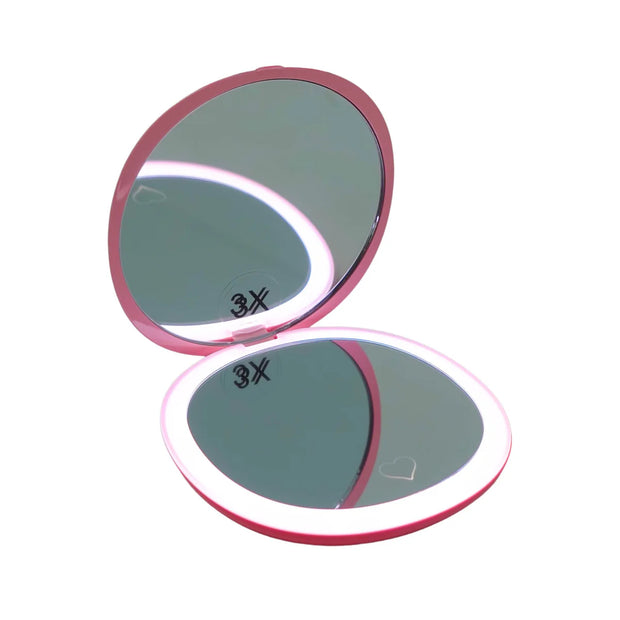 Espejo compacto LED "Linterna de Amor a Mucho" de los Ositos Cariñositos