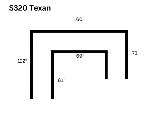 Seccional Texas Blue