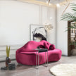 Loveseat de terciopelo Lips de 81