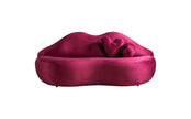 Loveseat de terciopelo Lips de 81