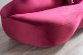 Loveseat de terciopelo Lips de 81