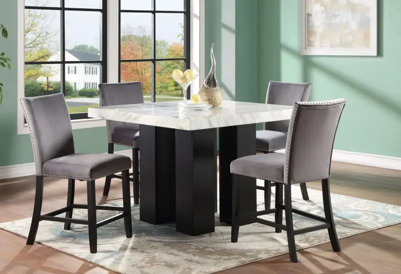 Conjunto de altura de mostrador Camila Grey