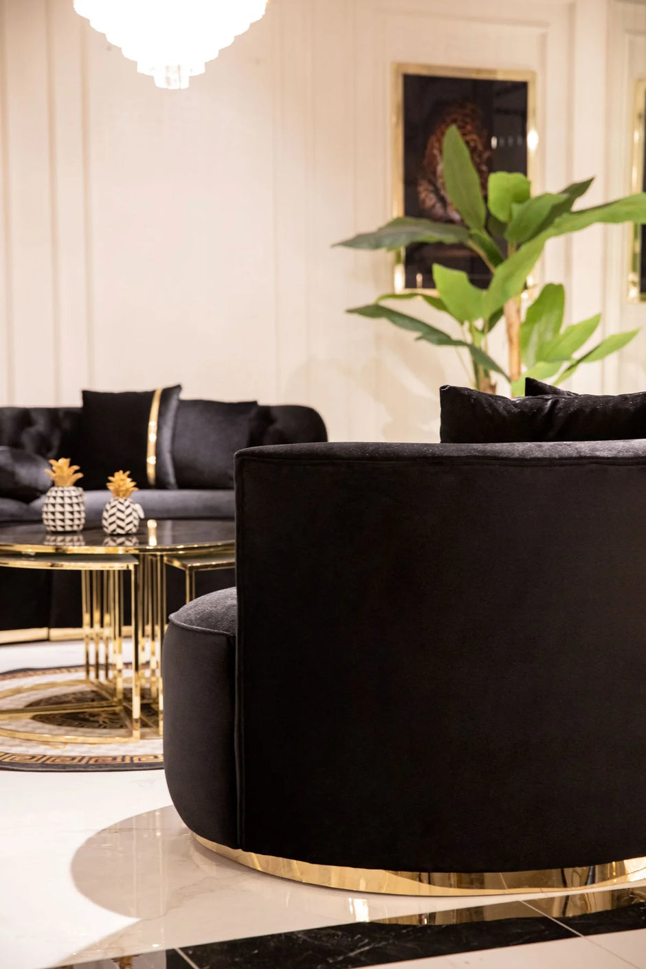 Seccional curvo Ella de 130