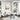 Juego de 3 sillones reclinables Luz White