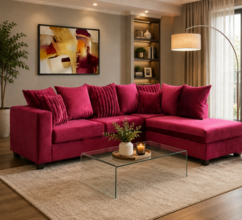 S325 Kora Fuchsia Sectional