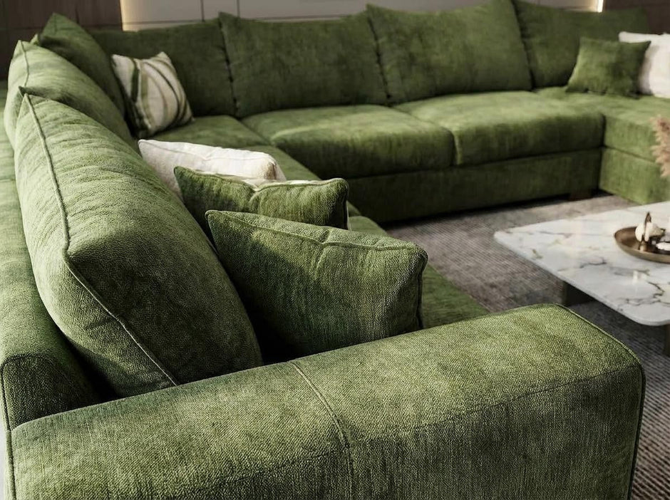 S320 Cactus Green Sectional