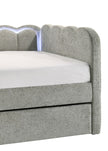 5328LG DÍA CAMA MELODY GRIS CLARO