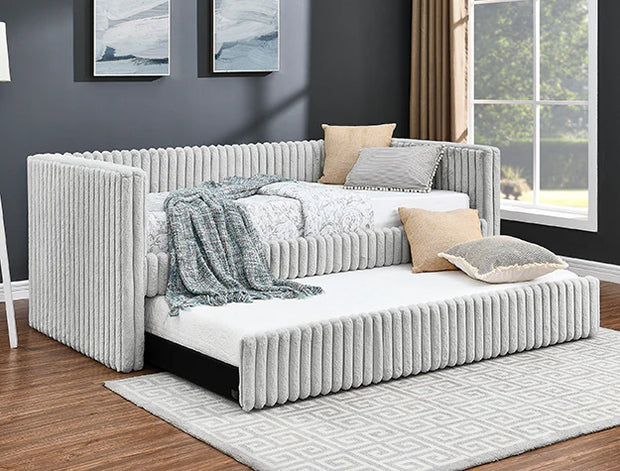 5339LG DÍA CAMA HAILEY GRIS CLARO