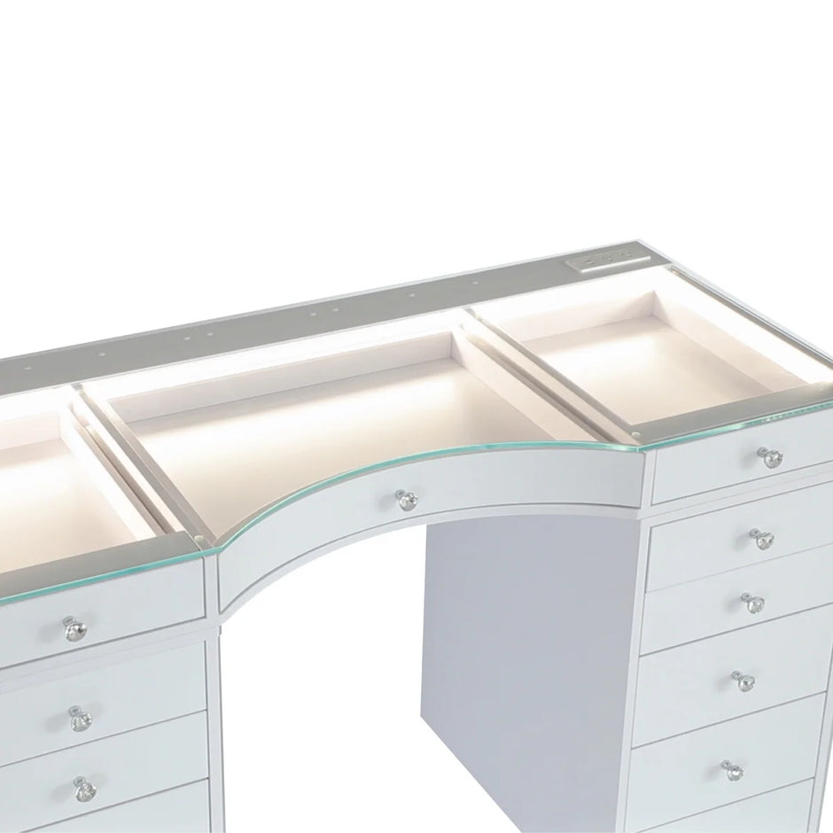 Tocador Slaystation Concave Plus 2.0 con luz LED