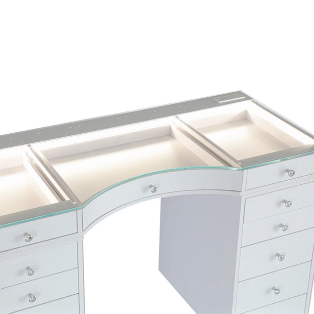 Tocador Slaystation Concave Plus 2.0 con luz LED