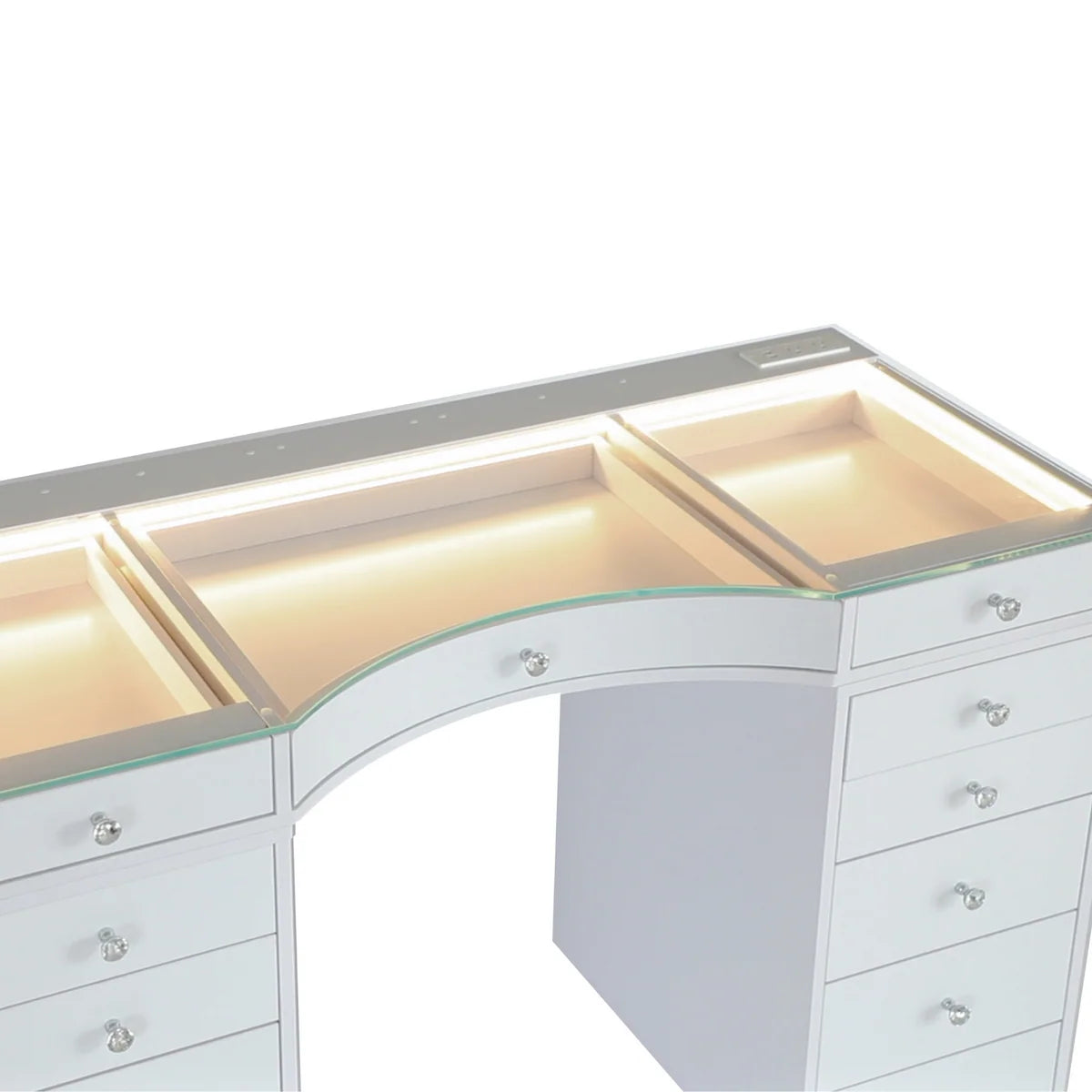 Tocador Slaystation Concave Plus 2.0 con luz LED