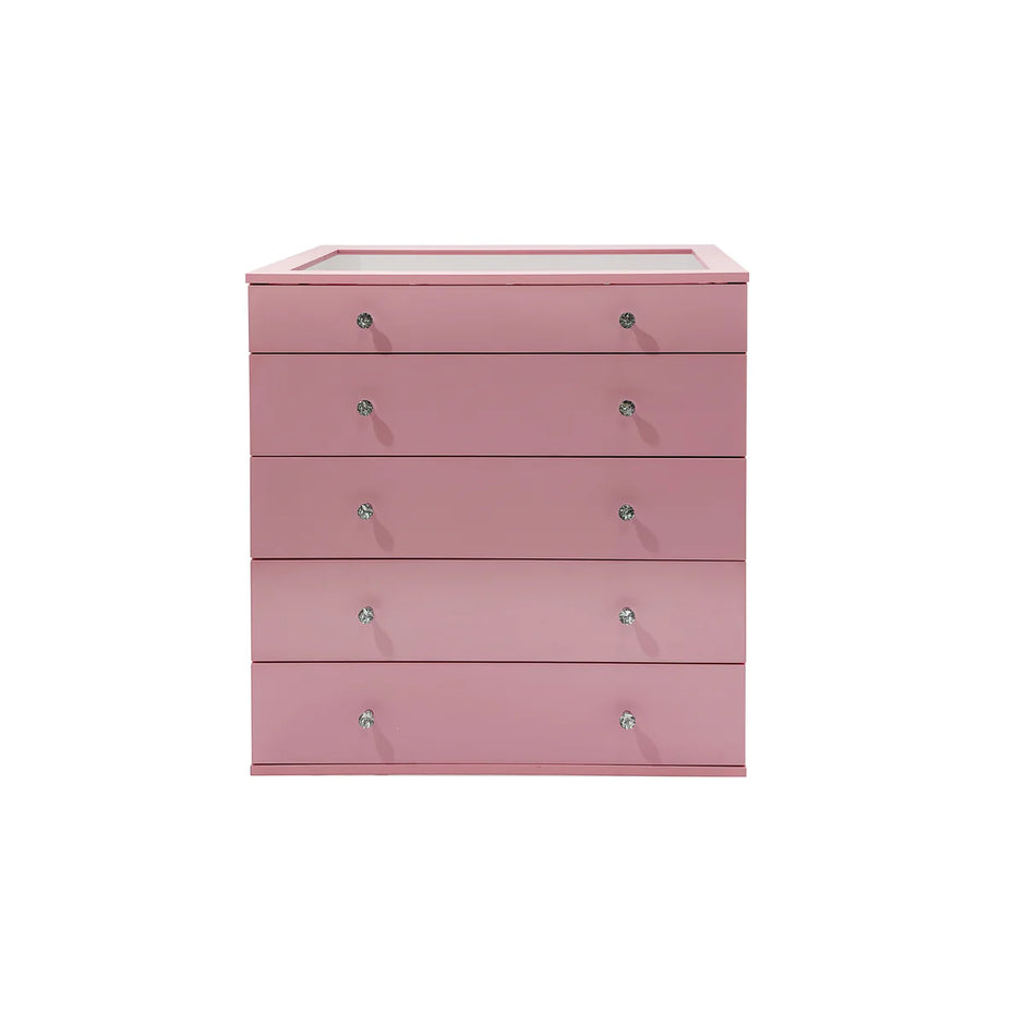 Cómoda expositora SlayStation de 5 cajones con iluminación RGB